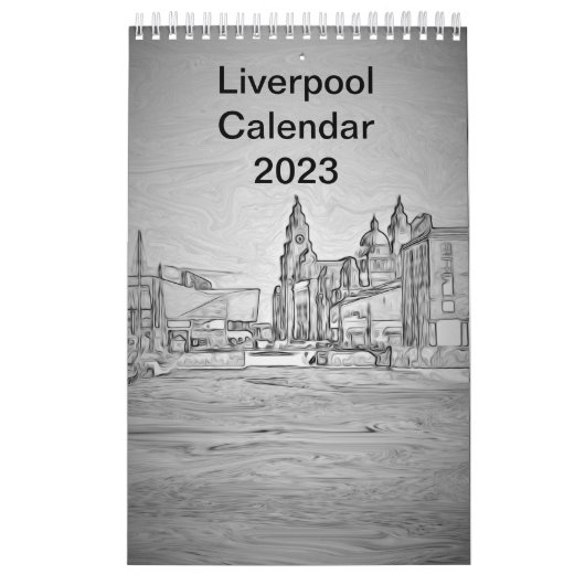 Agenda Liverpool 2023 Kalender (Hoes)