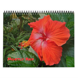 Agenda - Meestal rood Kalender