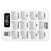 Agenda met Business Logo en QR-code Magneet (Horizontaal)