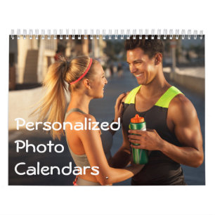 Agenda met foto's van een jaar vol herinneringen kalender