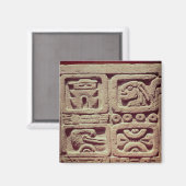 Agenda met vier glyphs, Toltec Magneet (Voorkant / Achterkant)