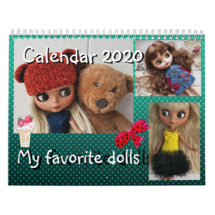 Agenda.  Mijn favoriete poppen Kalender
