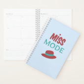Agenda Miss Mode. Idée Cadeau Femme (Devant avec enveloppe)