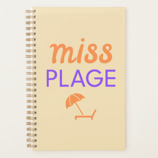 Agenda Miss Plage. Ideale Cadeaus