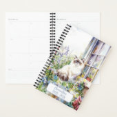 Agenda non daté de rendez-vous pour chat Ragdoll (Devant avec enveloppe)