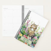 Agenda non daté Tabby Cat Journal (Devant avec enveloppe)