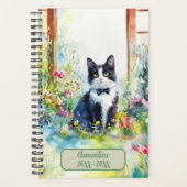 Agenda non daté Tuxedo Cat Journal (Devant)
