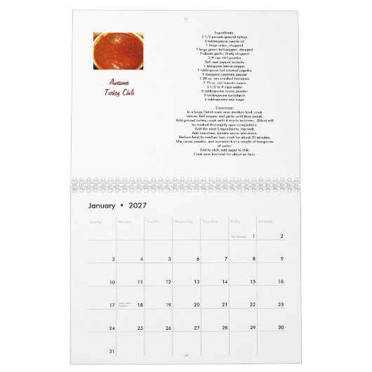 Agenda ontvangen kalender (Jan 2027)