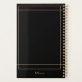 agenda personalizada negra (Dos)