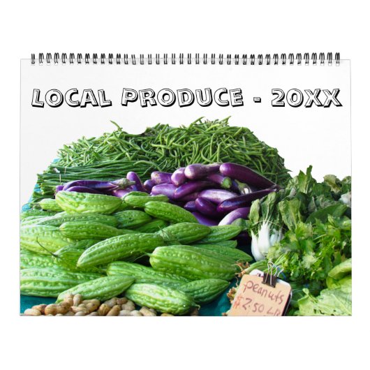 Agenda - Plaatselijke producten voor dit jaar Kalender (Hoes)