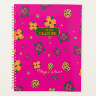 Agenda Planner Bloemen Groen 2025
