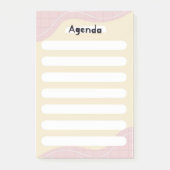 Agenda Post-it® Notes (Voorkant)