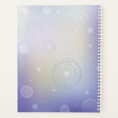 Agenda quotidien à couverture rigide Blooming Lotu (Dos)