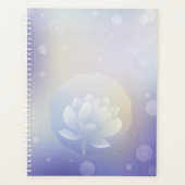 Agenda quotidien à couverture rigide Blooming Lotu (Devant)