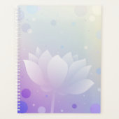 Agenda quotidien à couverture rigide Blooming Lotu (Devant)