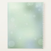 Agenda quotidien à couverture rigide Blooming Lotu (Dos)