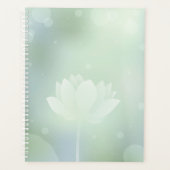 Agenda quotidien à couverture rigide Blooming Lotu (Devant)