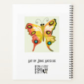 Agenda quotidien Papillons Mignons (Dos)