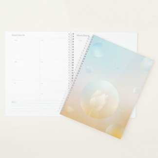 Agenda quotidien relié Lotus Serenity