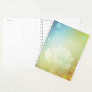 Agenda Reliure Rigide Vibrant Lotus