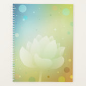 Agenda Reliure Rigide Vibrant Lotus (Devant)
