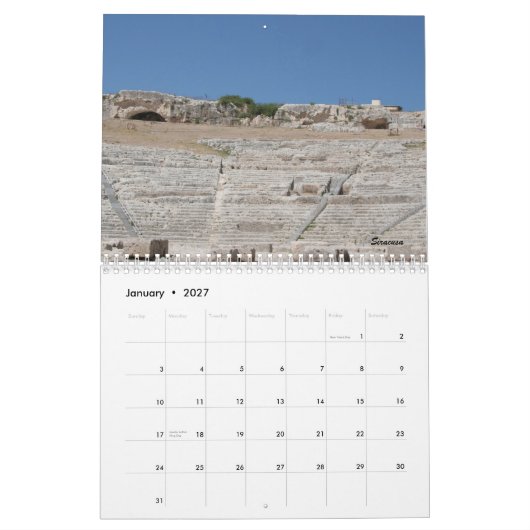 Agenda Sicilië 2011 Kalender (Jan 2027)