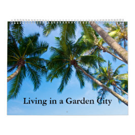 Agenda Singapore in een tuin-stad Kalender