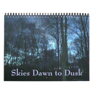 Agenda - Skies Dawn to Dusk Kalender
