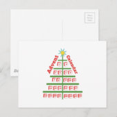 Agenda toevoegen briefkaart (Voorkant / Achterkant)