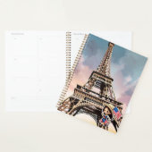 Agenda Torre Eiffel con Chibi París (Devant avec enveloppe)
