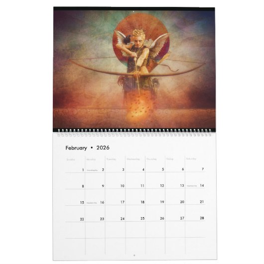 Agenda van Angels 2017 Kalender (Feb 2026)