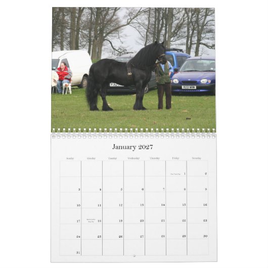 Agenda van Dales Pony 2010 Kalender (Jan 2027)