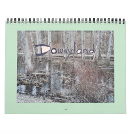 Agenda van de omgeving van Flora en fauna "Downyla Kalender