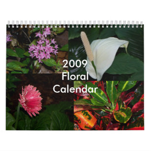 Agenda van Floral 2009 - Gepersonaliseerd Kalender