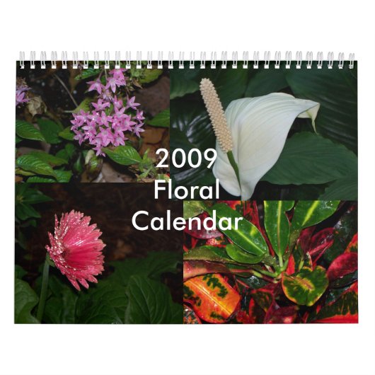 Agenda van Floral 2009 - Gepersonaliseerd Kalender (Hoes)