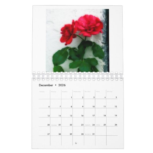 Agenda van Floral 2022 Kalender (Dec 2026)