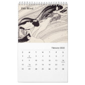 Agenda van Gustav Klimt Kalender (Feb 2026)