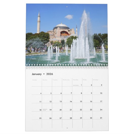 Agenda van Istanbul 2012 Kalender (Jan 2026)