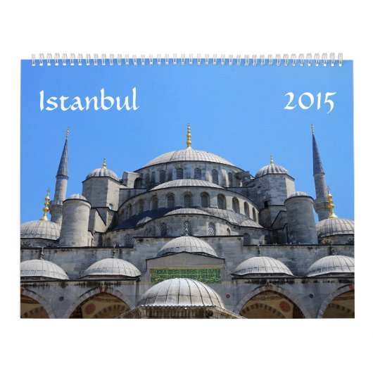 Agenda van Istanbul 2015 Kalender (Hoes)