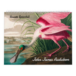 Agenda van John James Audubon Kalender
