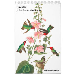 Agenda van John James Audubon Kalender