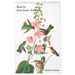 Agenda van John James Audubon Kalender
