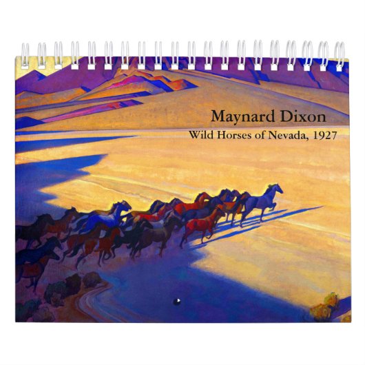 Agenda van Maynard Dixon Kalender (Hoes)