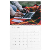 Agenda van schrijver kalender (Mar 2027)