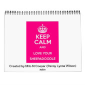 Agenda van Sheepadoedle 2014-2015 Kalender (Achterkant)