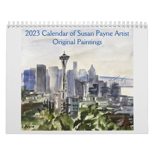 Agenda van Susan Payne Pacific Northwest Art Kalender (Hoes)