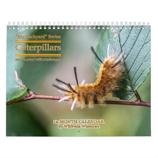 Agenda voor backyard Series Caterpilars Kalender (Hoes)