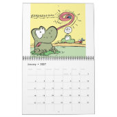 Agenda voor Cartoon Moerastekens Kalender (Jan 2027)
