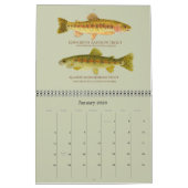 Agenda voor forel portretten kalender (Jan 2026)