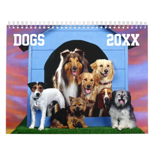  agenda voor honden kalender (Hoes)